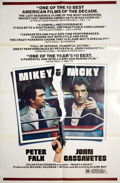 1000 piece jigsaw puzzle for the movie poster: Mikey and Nicky (1976)