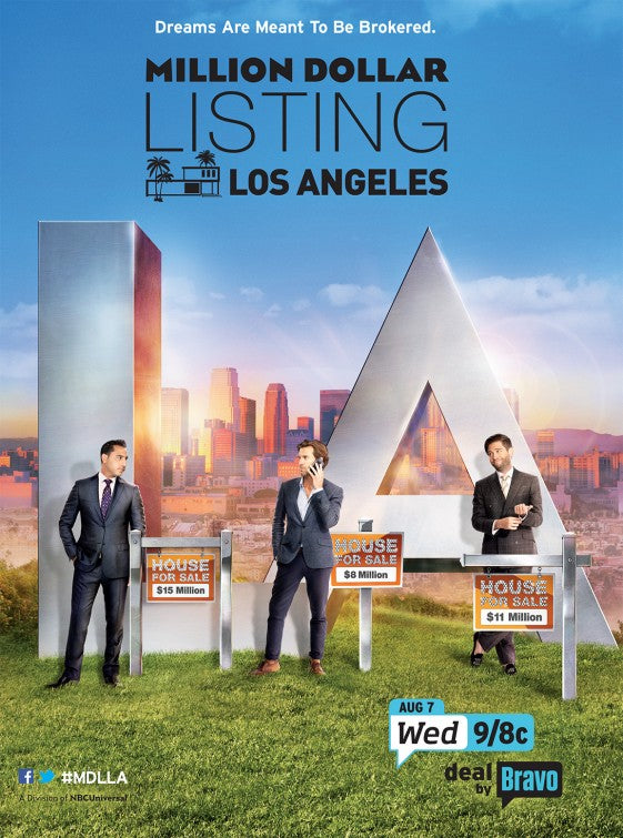 1000 piece jigsaw puzzle for tv poster: Million Dollar Listing