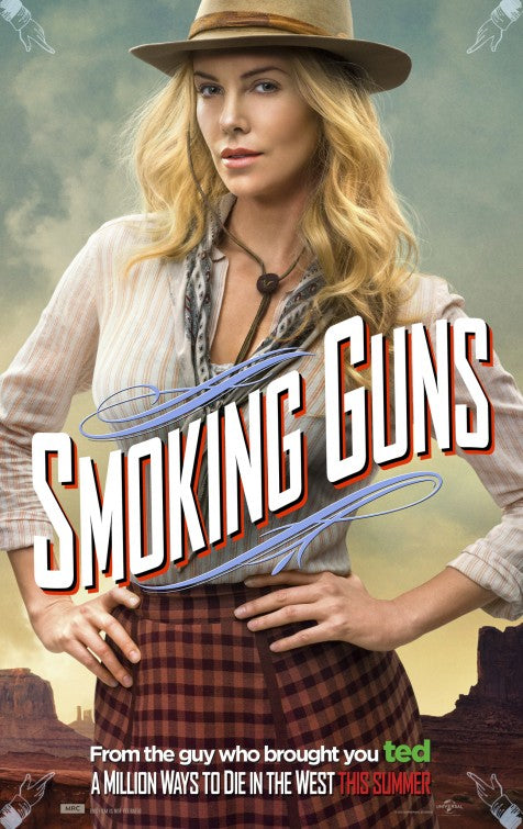 1000 piece jigsaw puzzle for the movie poster: A Million Ways to Die in the West (2014) ver3
