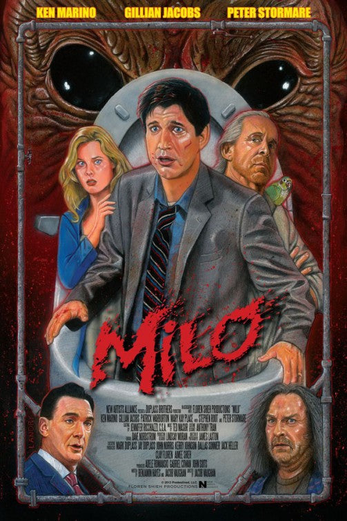 1000 piece jigsaw puzzle for the movie poster: Bad Milo! (2013)