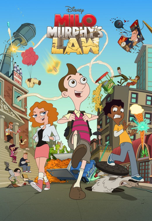 1000 piece jigsaw puzzle for tv poster: Milo Murphy's Law