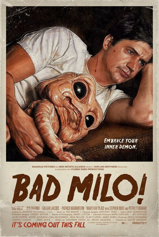 1000 piece jigsaw puzzle for the movie poster: Bad Milo! (2013) ver2