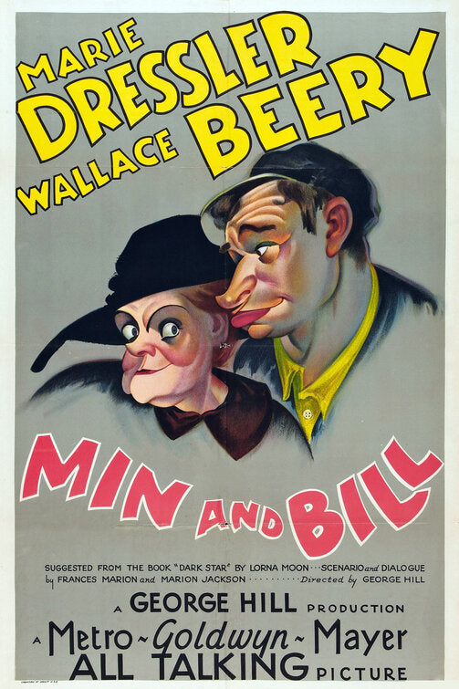 1000 piece jigsaw puzzle for the movie poster: Min and Bill (1930)