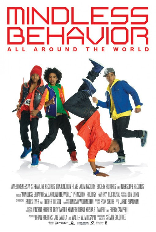 1000 piece jigsaw puzzle for the movie poster: Mindless Behavior: All Around the World (2013)