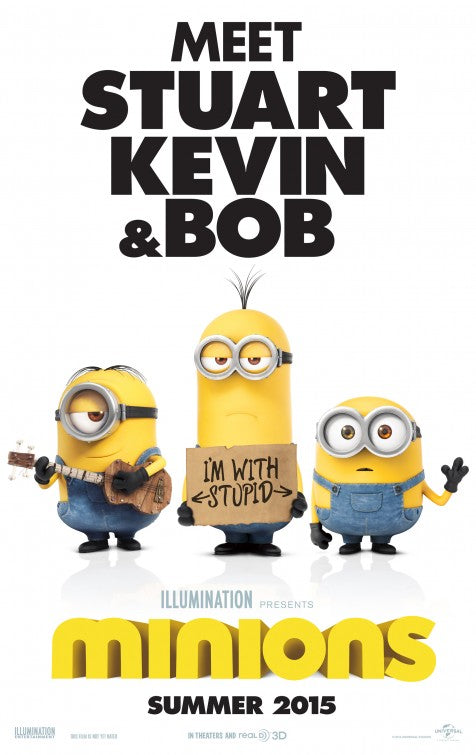 1000 piece jigsaw puzzle for the movie poster: Minions (2015)