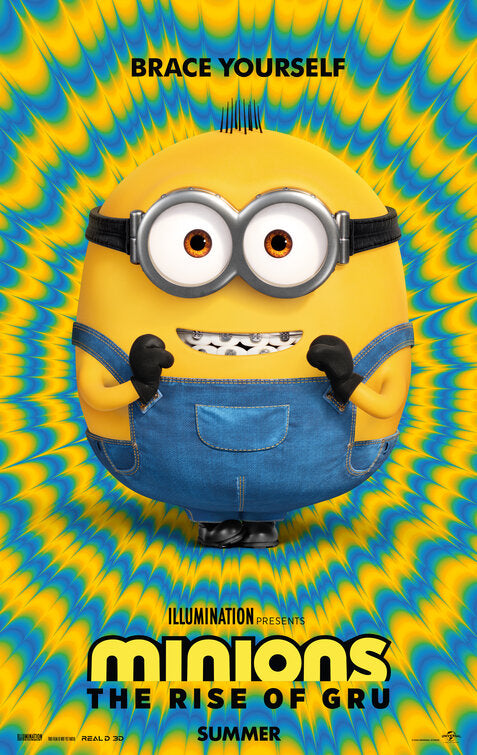 1000 piece jigsaw puzzle for the movie poster: Minions: The Rise of Gru (2022)