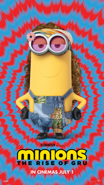 1000 piece jigsaw puzzle for the movie poster: Minions: The Rise of Gru (2022) ver10