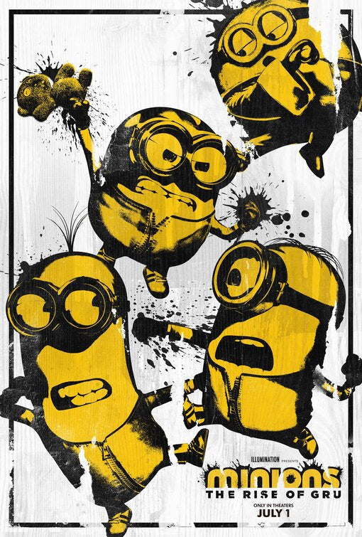 1000 piece jigsaw puzzle for the movie poster: Minions: The Rise of Gru (2022) ver20