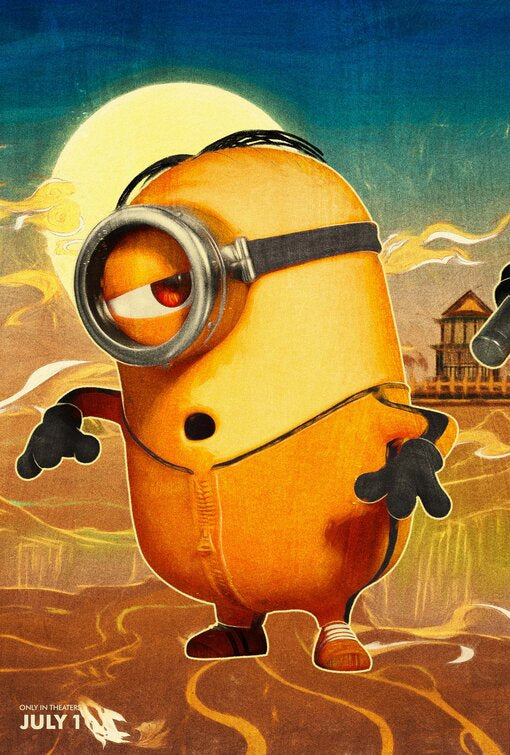 1000 piece jigsaw puzzle for the movie poster: Minions: The Rise of Gru (2022) ver25