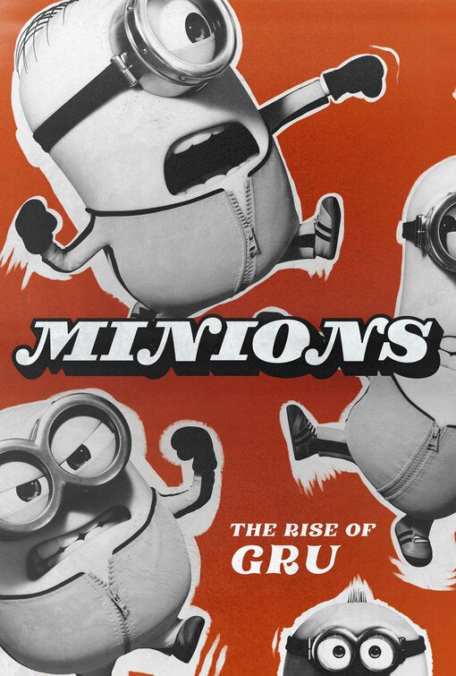 1000 piece jigsaw puzzle for the movie poster: Minions: The Rise of Gru (2022) ver28