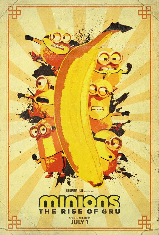 1000 piece jigsaw puzzle for the movie poster: Minions: The Rise of Gru (2022) ver29