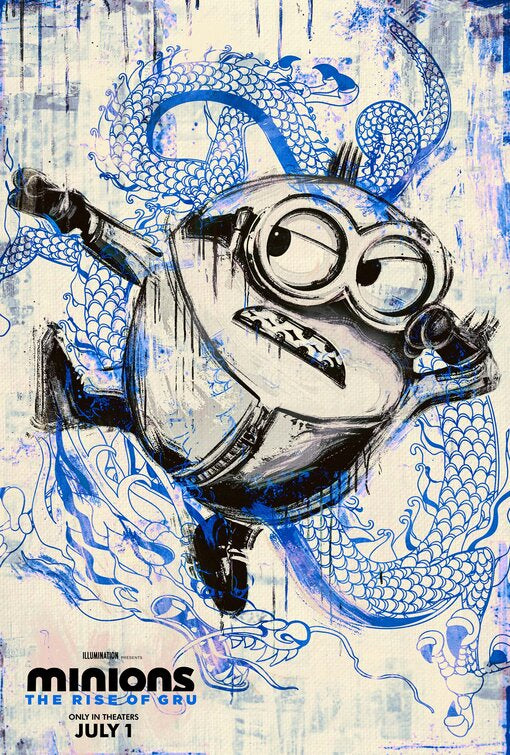 1000 piece jigsaw puzzle for the movie poster: Minions: The Rise of Gru (2022) ver30