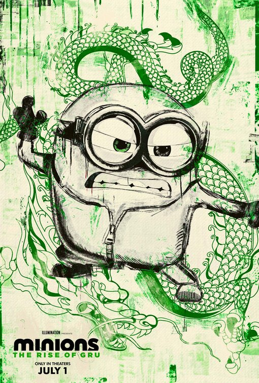 1000 piece jigsaw puzzle for the movie poster: Minions: The Rise of Gru (2022) ver32