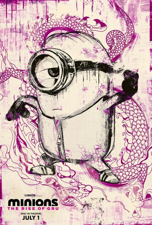 1000 piece jigsaw puzzle for the movie poster: Minions: The Rise of Gru (2022) ver33