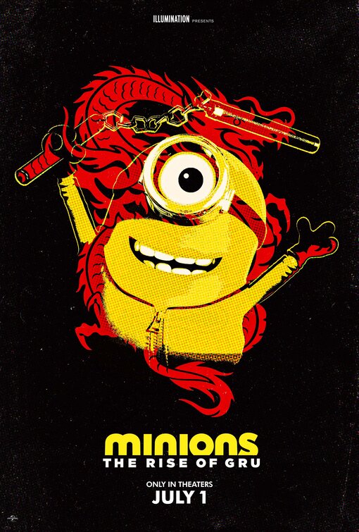 1000 piece jigsaw puzzle for the movie poster: Minions: The Rise of Gru (2022) ver35