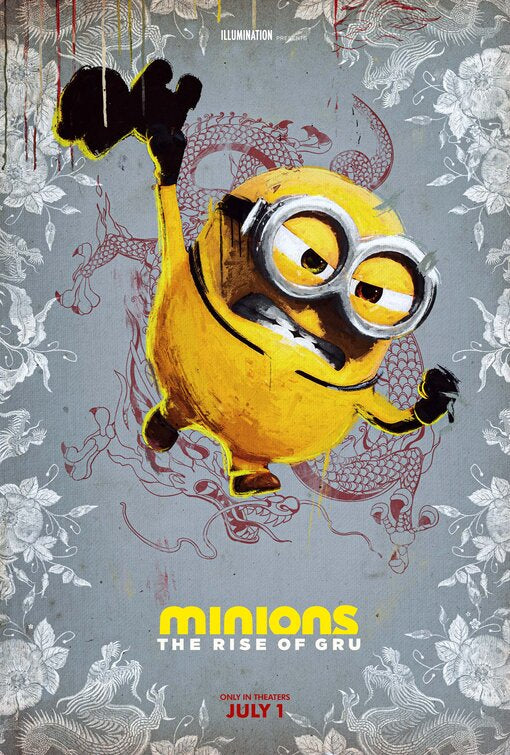 1000 piece jigsaw puzzle for the movie poster: Minions: The Rise of Gru (2022) ver37