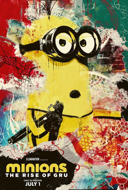 1000 piece jigsaw puzzle for the movie poster: Minions: The Rise of Gru (2022) ver39