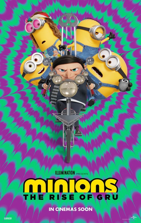 1000 piece jigsaw puzzle for the movie poster: Minions: The Rise of Gru (2022) ver4