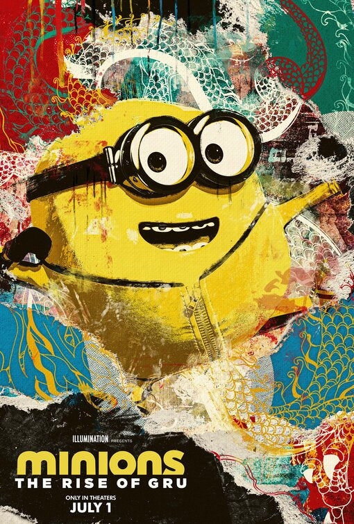 1000 piece jigsaw puzzle for the movie poster: Minions: The Rise of Gru (2022) ver40