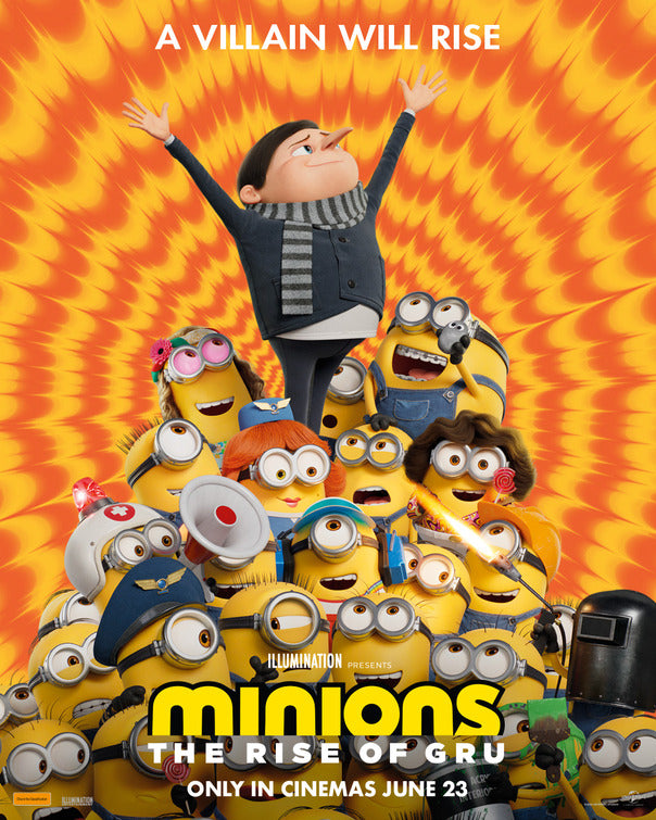 1000 piece jigsaw puzzle for the movie poster: Minions: The Rise of Gru (2022) ver6