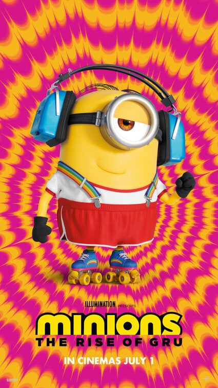 1000 piece jigsaw puzzle for the movie poster: Minions: The Rise of Gru (2022) ver9