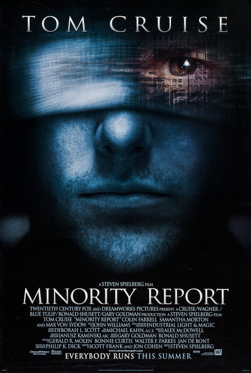 the movie poster: Minority Report (2002)