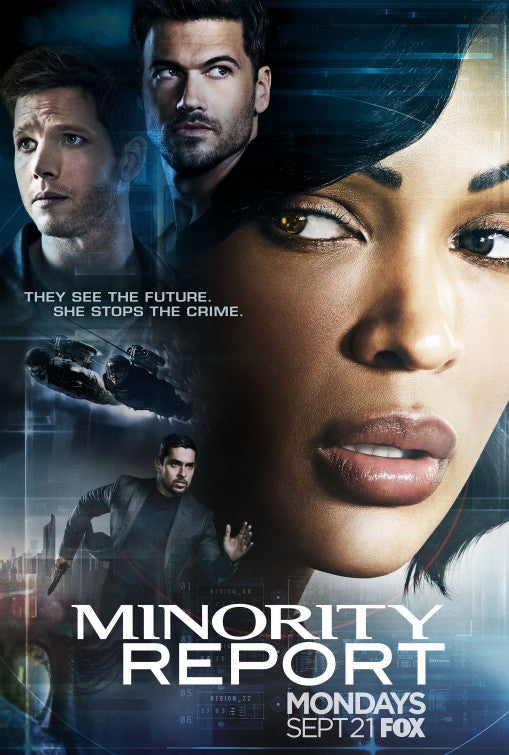 1000 piece jigsaw puzzle for tv poster: Minority Report