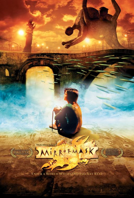 the movie poster: Mirrormask (2005)