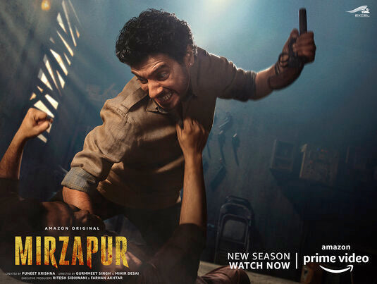 1000 piece jigsaw puzzle for tv poster: Mirzapur, ver10