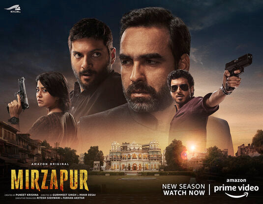 1000 piece jigsaw puzzle for tv poster: Mirzapur, ver15
