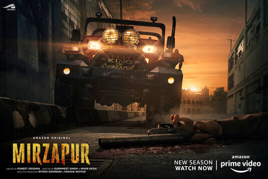 1000 piece jigsaw puzzle for tv poster: Mirzapur, ver4