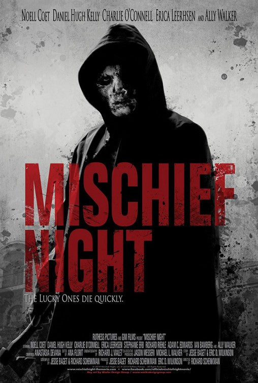 1000 piece jigsaw puzzle for the movie poster: Mischief Night (2013)