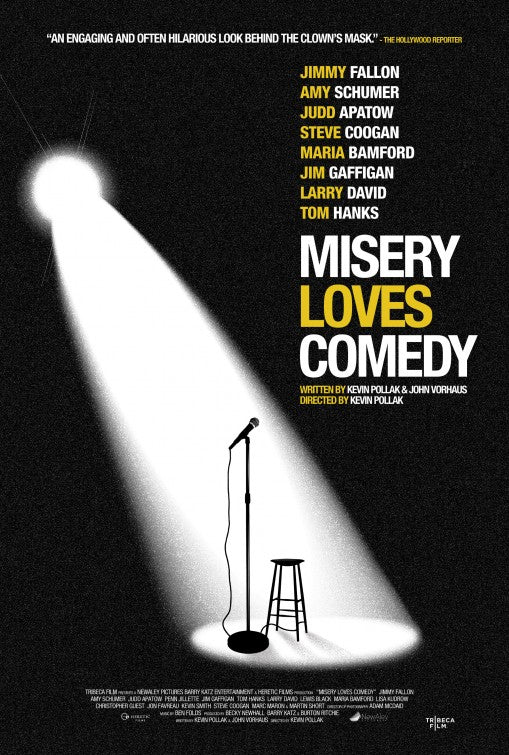 1000 piece jigsaw puzzle for the movie poster: Misery Loves Comedy (2015)