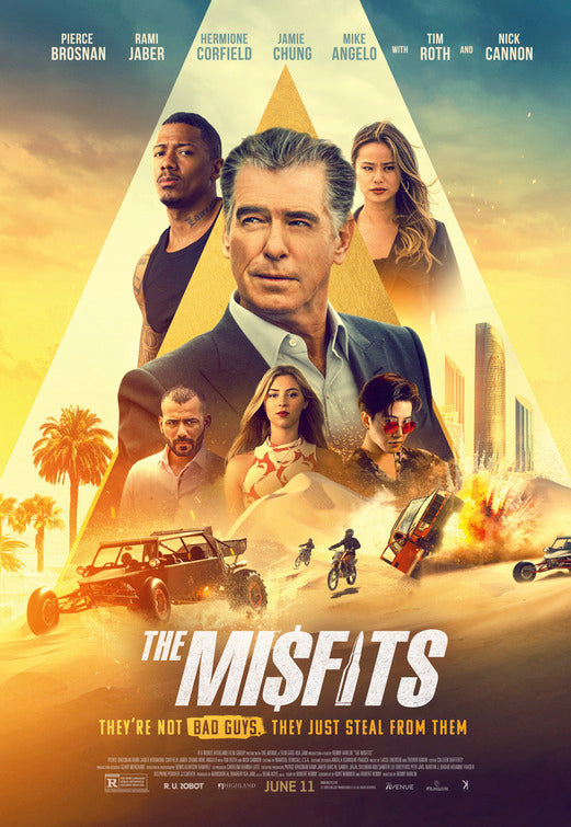 1000 piece jigsaw puzzle for the movie poster: The Misfits (2021)
