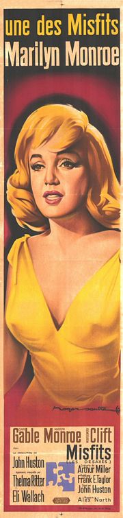 the movie poster: The Misfits (1961) ver4