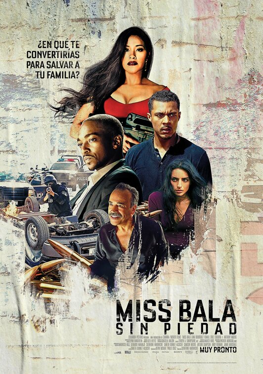 1000 piece jigsaw puzzle for the movie poster: Miss Bala (2019) ver2