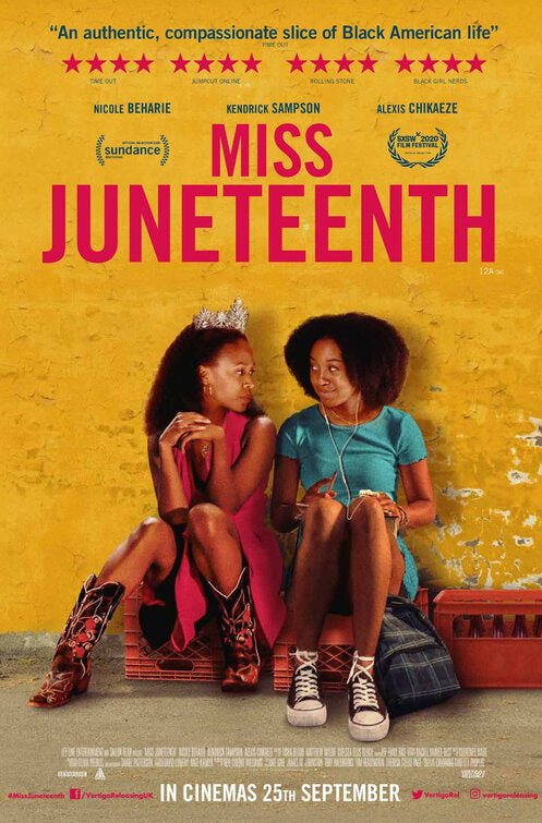 1000 piece jigsaw puzzle for the movie poster: Miss Juneteenth (2020) ver2