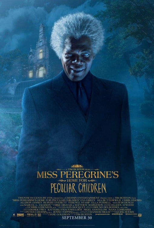 1000 piece jigsaw puzzle for the movie poster: Miss Peregrine's Home for Peculiar Children (2016) ver11