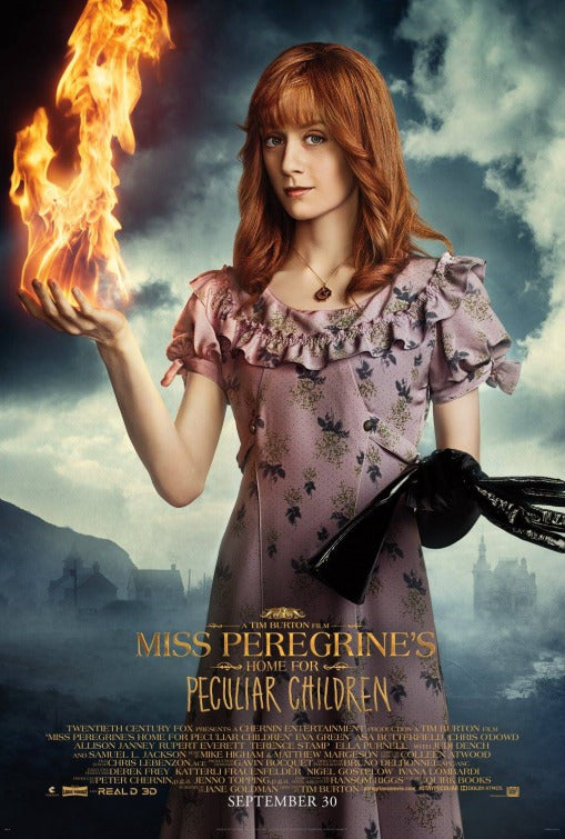 1000 piece jigsaw puzzle for the movie poster: Miss Peregrine's Home for Peculiar Children (2016) ver8