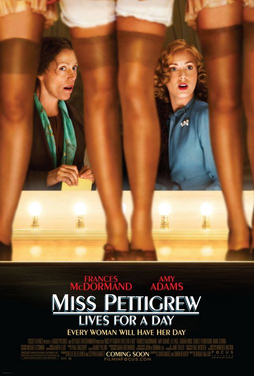 the movie poster: Miss Pettigrew Lives for a Day (2008)