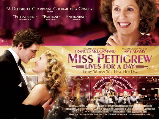 the movie poster: Miss Pettigrew Lives for a Day (2008) ver2
