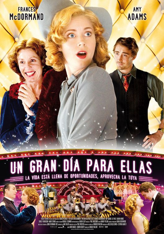 1000 piece jigsaw puzzle for the movie poster: Miss Pettigrew Lives for a Day (2008) ver4