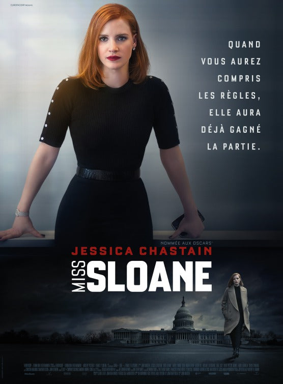 1000 piece jigsaw puzzle for the movie poster: Miss Sloane (2016) ver2