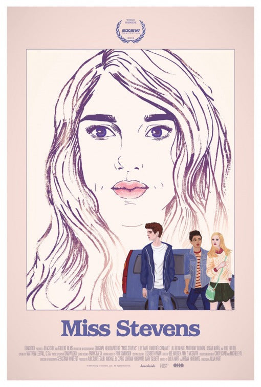 1000 piece jigsaw puzzle for the movie poster: Miss Stevens (2016)