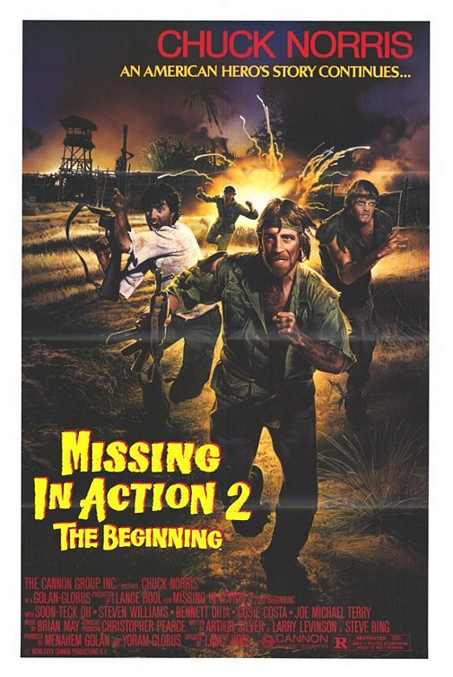 the movie poster: Missing in Action 2: The Beginning (1985)