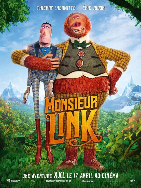 1000 piece jigsaw puzzle for the movie poster: Missing Link (2019) ver3