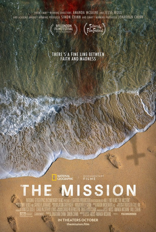 1000 piece jigsaw puzzle for the movie poster: The Mission (2023)