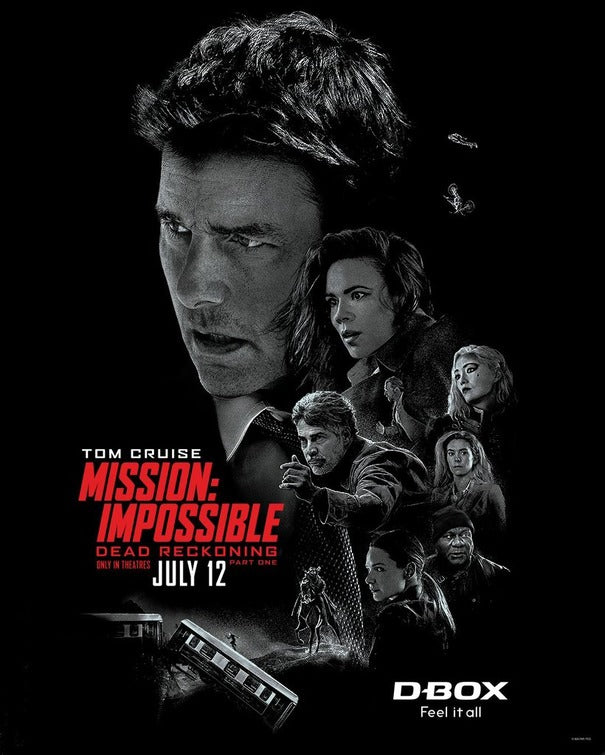 1000 piece jigsaw puzzle for the movie poster: Mission: Impossible - Dead Reckoning Part One (2023) ver20