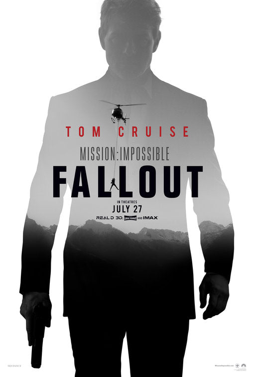 1000 piece jigsaw puzzle for the movie poster: Mission: Impossible - Fallout (2018)