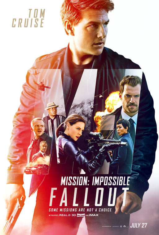 1000 piece jigsaw puzzle for the movie poster: Mission: Impossible - Fallout (2018) ver3